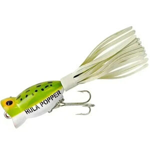 Arbogast Hula Popper Topwater Bass Fishing Lure